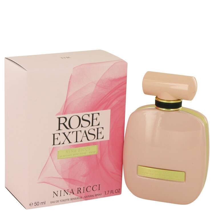 Tualetes ūdens Nina Ricci Rose Extase EDT sievietēm 50 ml cena un informācija | Sieviešu smaržas | 220.lv
