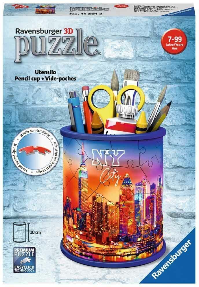 Puzle - zīmuļu trauks Ravensburger Utensilo Union Jack, 54 d., 11201 цена и информация | Puzles, 3D puzles | 220.lv