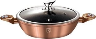 Berlinger Haus Metallic Line Rose Gold Edition кастрюля с крышкой, 28 см, 3,8 л цена и информация | Кастрюли, скороварки | 220.lv