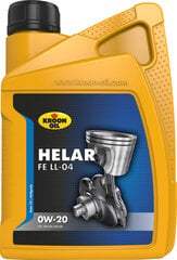 Масло моторное синтетическое Kroon-Oil Helar FE LL-04 0W-20, 1 л цена и информация | Моторное масло | 220.lv