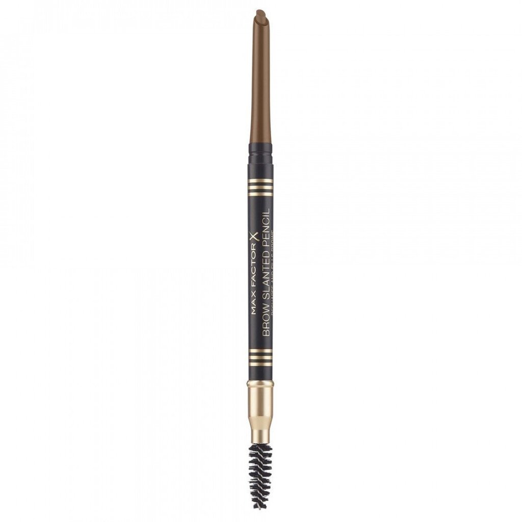 Automātiskais uzacu zīmulis ar otiņu Max Factor Brow Slanted 1 g, 02 Soft Brown цена и информация | Uzacu krāsas, zīmuļi | 220.lv