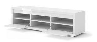 TV столик Nordic Bianco 3, белый цена и информация | Тумбы под телевизор | 220.lv
