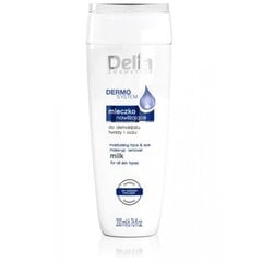 Очищающее молочко для лица Delia Cosmetics Dermo System 210 мл цена и информация | Средства для очищения лица | 220.lv