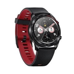 Huawei Honor Watch Magic fitnesa viedpulkstenis, melns/sarkans (Black/Red Silicone Strap), TLS-B19 cena un informācija | Viedpulksteņi (smartwatch) | 220.lv