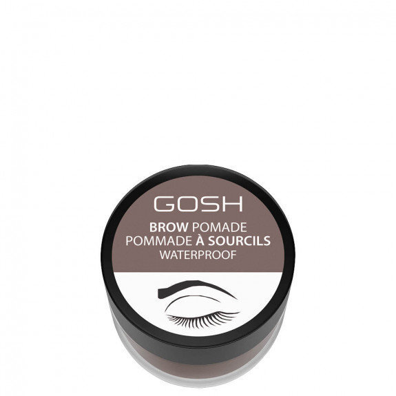 Krēmveida uzacu ēnas Gosh Brow Pomade 4 ml, 002 Greybrown cena un informācija | Uzacu krāsas, zīmuļi | 220.lv