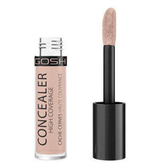 GOSH Concealer High Coverage konsīlers 5.5 ml, 005 Tawny цена и информация | Пудры, базы под макияж | 220.lv