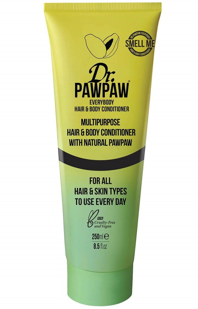 Matu un ķermeņa kondicionieris Dr. PawPaw Everybody Hair and Body Conditioner 250 ml цена и информация | Matu kondicionieri, balzāmi | 220.lv