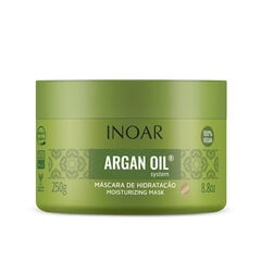 Atjaunojoša matu maska ar Argana eļļu INOAR Argan Oil Mask 250 g cena un informācija | Matu uzlabošanai | 220.lv