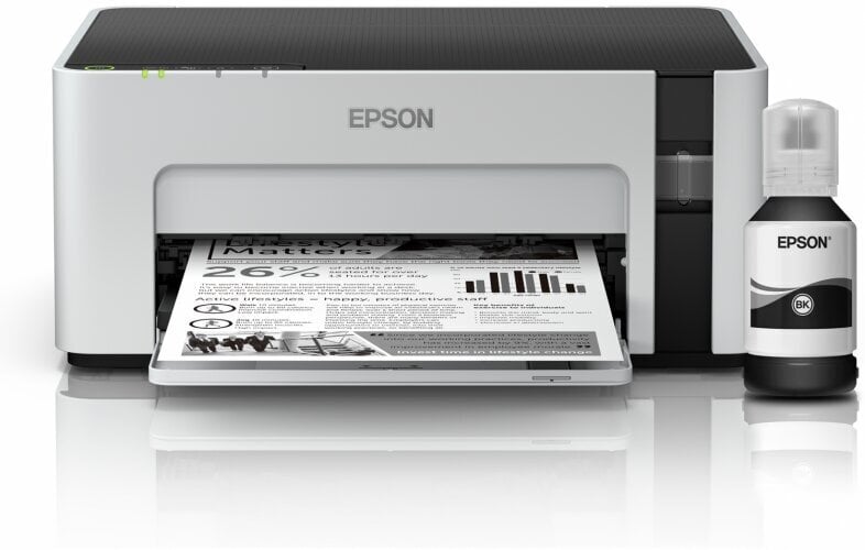 Epson EcoTank M1120 cena un informācija | Printeri un daudzfunkcionālās ierīces | 220.lv