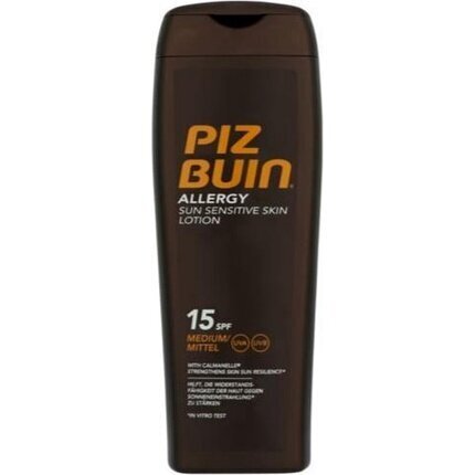 Aizsargājošs losjons pret sauli jutīgai ādai Piz Buin Allergy SPF 15 200 ml цена и информация | Sauļošanās krēmi | 220.lv