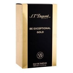 Парфюмированная вода S.T. Dupont Be Exceptional Gold EDP для мужчин 100 мл цена и информация | Мужские духи | 220.lv