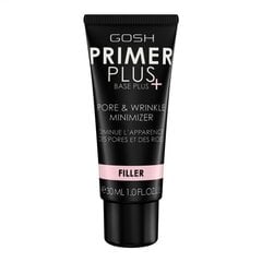 Основа макияжа Gosh Primer Plus+ Pore & Wrinkle Minimizer 30 мл, 006 цена и информация | Пудры, базы под макияж | 220.lv