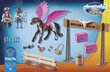 70074 PLAYMOBIL® The Movie Marla un Dela ar lidojošu zirgu cena un informācija | Konstruktori | 220.lv