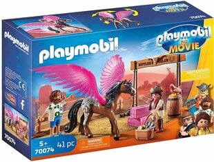 70074 PLAYMOBIL® The Movie Marla un Dela ar lidojošu zirgu cena un informācija | Konstruktori | 220.lv