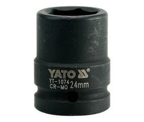 Trieciena muciņa seškanšu Yato 3/4" 24mm (YT-1074) cena un informācija | Rokas instrumenti | 220.lv