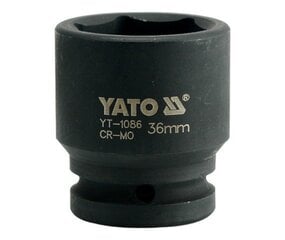 Trieciena galviņa sešstūraina Yato 3/4" 36mm (YT-1086) cena un informācija | Rokas instrumenti | 220.lv