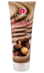 Dušas želeja Dermacol Aroma Ritual Macadamia Truffle 250 ml цена и информация | Масла, гели для душа | 220.lv