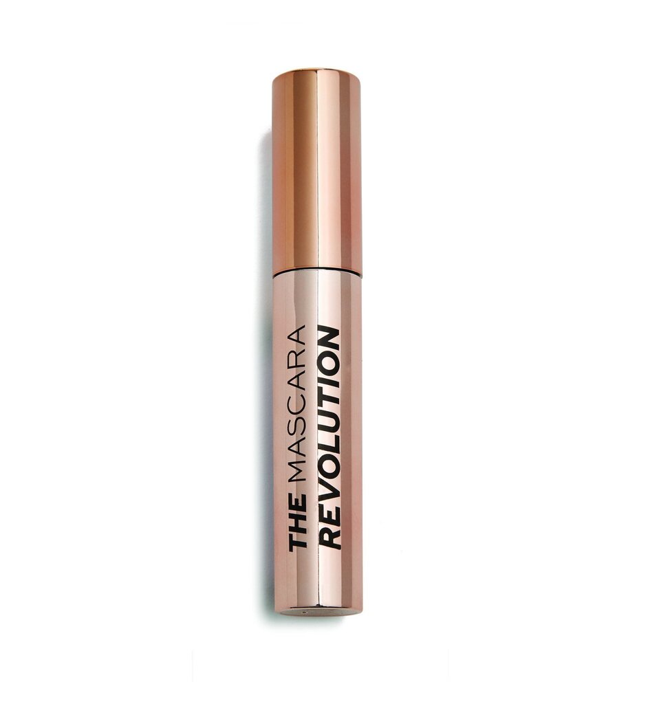 Skropstu tuša Makeup Revolution London The Mascara Revolution 8 ml, Black cena un informācija | Acu ēnas, skropstu tušas, zīmuļi, serumi | 220.lv