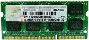 G.Skill DDR3 8Гб 1600Мгц F3-1600C11S-8GSQ цена и информация | Оперативная память (RAM) | 220.lv