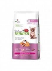 Trainer Natural Cat Kitten Chicken kaķiem ar lasi 1,5kg cena un informācija | Sausā barība kaķiem | 220.lv