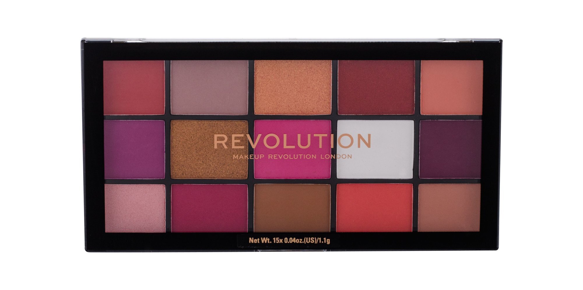 Acu ēnu palete Makeup Revolution Re-Loaded 16.5 g, Red Alert цена и информация | Acu ēnas, skropstu tušas, zīmuļi, serumi | 220.lv