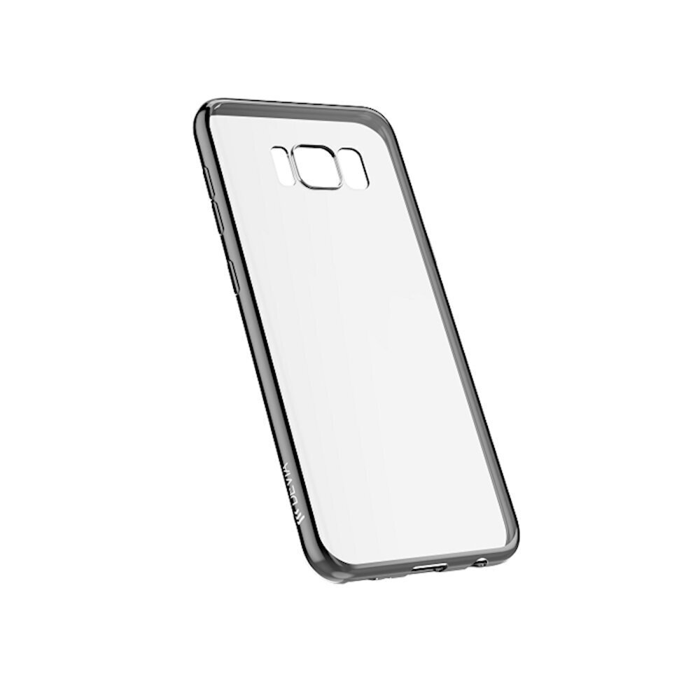 TelForceOne Vāciņš Devia Glitter paredzēts Samsung Galaxy S9 melns (BRA006633) цена и информация | Telefonu vāciņi, maciņi | 220.lv