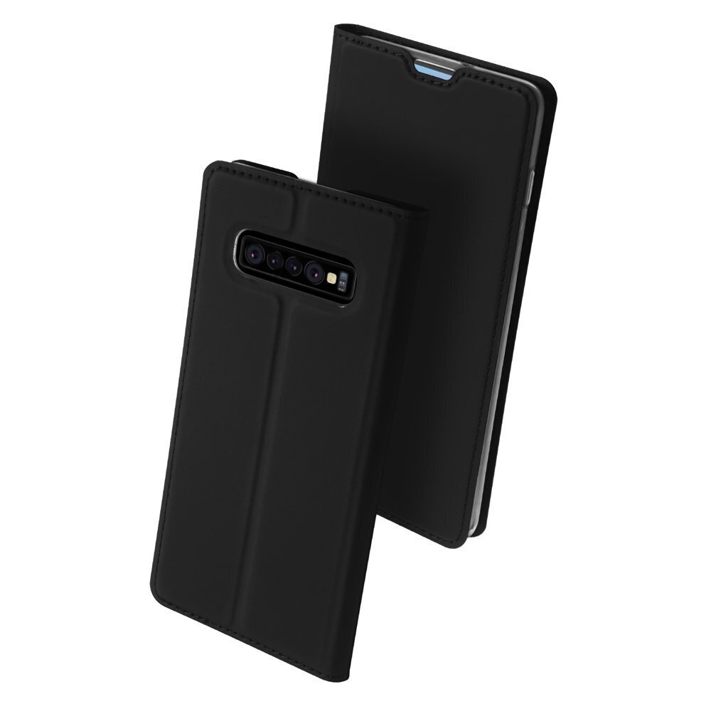 Dux Ducis Skin Pro Bookcase, piemērots Samsung Galaxy S10, melns цена и информация | Telefonu vāciņi, maciņi | 220.lv