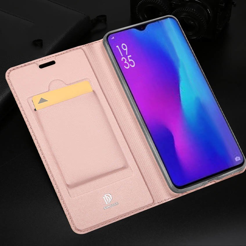 Dux Ducis Skin Pro Bookcase, piemērots Huawei P30 Pro, melns cena un informācija | Telefonu vāciņi, maciņi | 220.lv