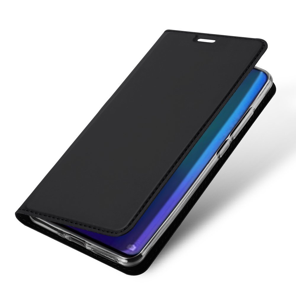 Dux Ducis Skin Pro Bookcase, piemērots Huawei P30 Pro, melns цена и информация | Telefonu vāciņi, maciņi | 220.lv