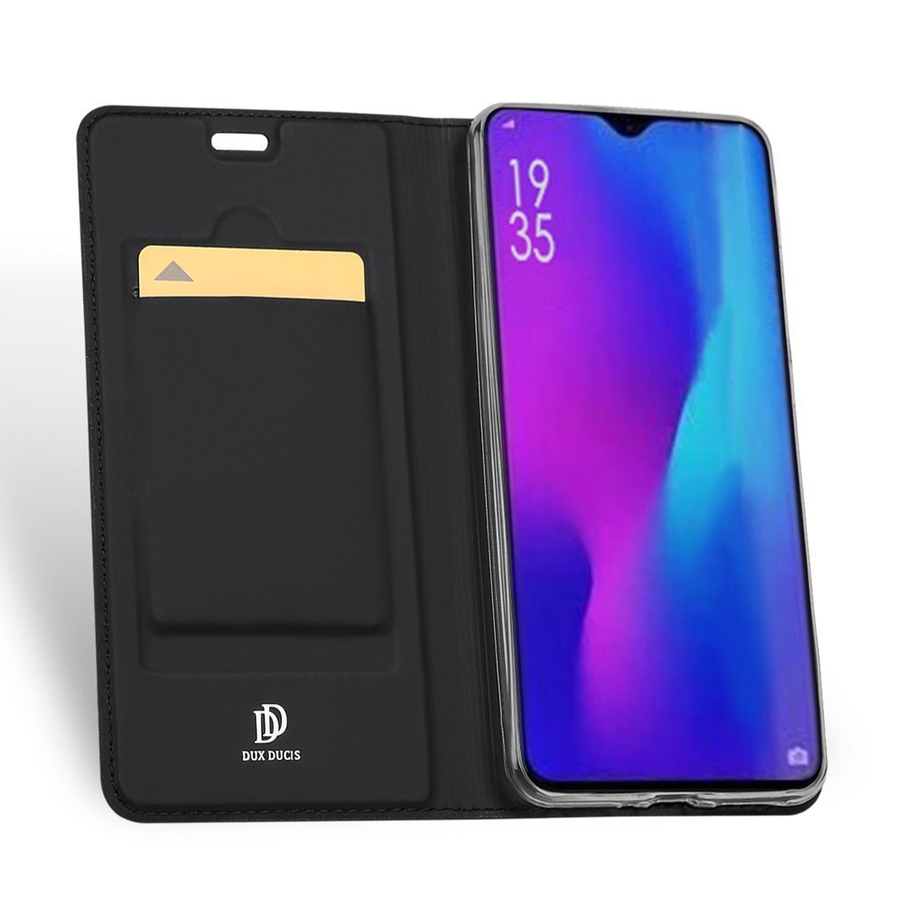 Dux Ducis Skin Pro Bookcase, piemērots Huawei P30 Pro, melns цена и информация | Telefonu vāciņi, maciņi | 220.lv