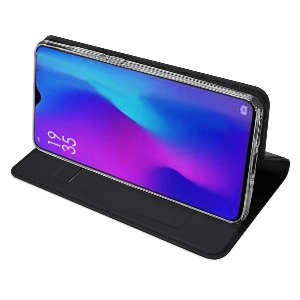 Dux Ducis Skin Pro Bookcase, piemērots Huawei P30 Pro, melns цена и информация | Telefonu vāciņi, maciņi | 220.lv