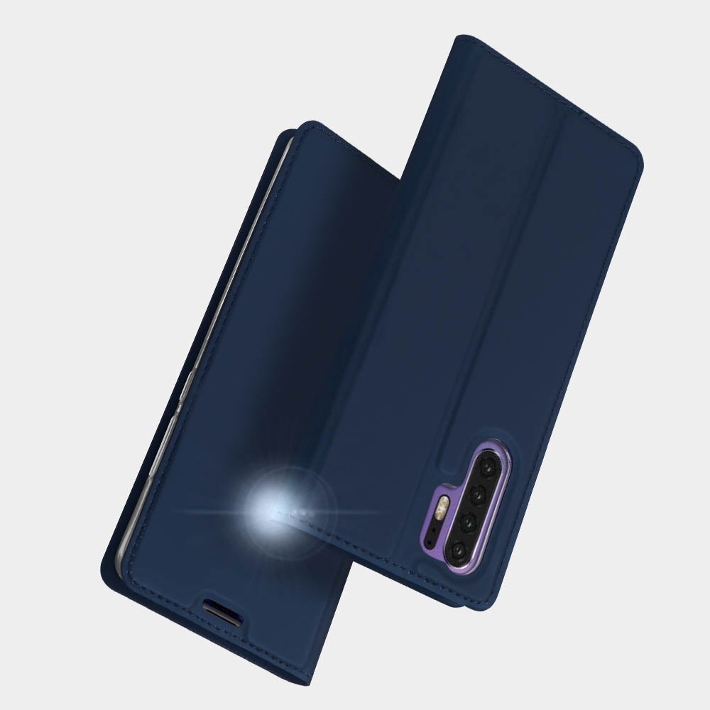 Dux Ducis Skin Pro Bookcase, piemērots Huawei P30 Pro, melns цена и информация | Telefonu vāciņi, maciņi | 220.lv