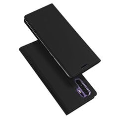 Dux Ducis Skin Pro Bookcase, piemērots Huawei P30 Pro, melns kaina ir informacija | Telefonu vāciņi, maciņi | 220.lv