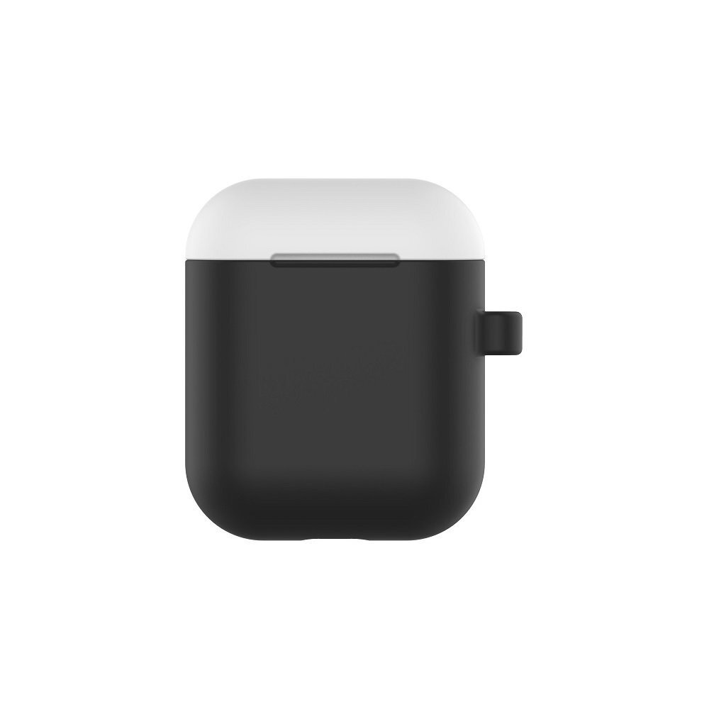 Futrālis Devia Naked2 Apple Airpods black-yellow цена и информация | Telefonu vāciņi, maciņi | 220.lv