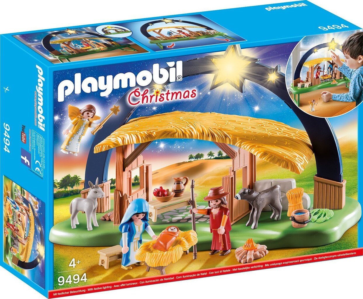 9494 PLAYMOBIL® Christmas Jēzus dzimšanas diena cena un informācija | Konstruktori | 220.lv