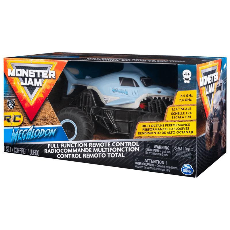 Visurgājējs Monster Jam Megalodon 1:24 6044952 cena un informācija | Rotaļlietas zēniem | 220.lv