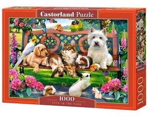 Puzle Puzzle Castorland Pets in the Park, 1000 detaļas цена и информация | Пазлы | 220.lv