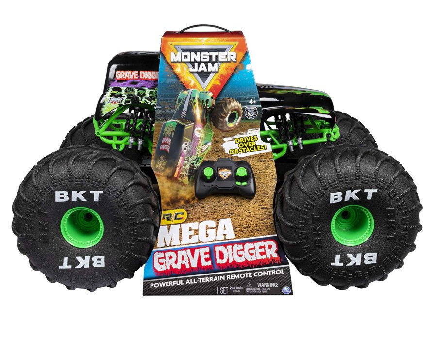 Visurgājējs Monster Jam Mega Grave Digger, 6046198 cena un informācija | Rotaļlietas zēniem | 220.lv