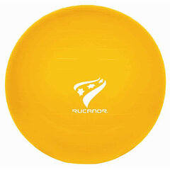 Мяч гимнастический Rucanor, желтый, 45 см (с насосом) цена и информация | Гимнастические мячи | 220.lv