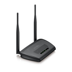 NBG-418Nv2/Router Wireless 802.11n (300Mbps), 4x10/100Mbps, WPA2 цена и информация | Маршрутизаторы (роутеры) | 220.lv