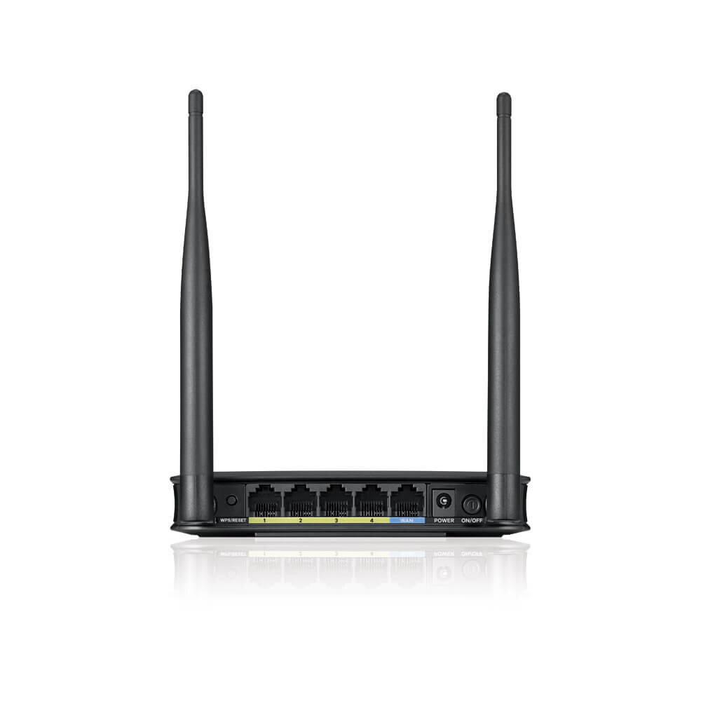 NBG-418Nv2/Router Wireless 802.11n (300Mbps), 4x10/100Mbps, WPA2 cena un informācija | Rūteri (maršrutētāji) | 220.lv