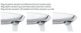 Смеситель для ванны Rubineta Aero-10 цена и информация | Смесители | 220.lv