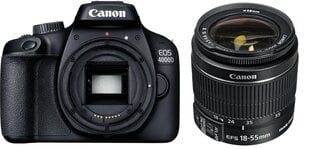 Canon EOS 4000D 18-55 IS II цена и информация | Цифровые фотоаппараты | 220.lv