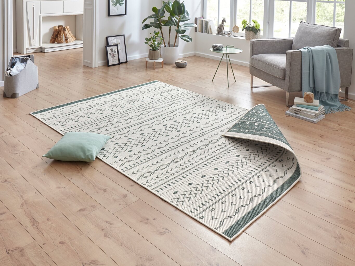 Northrugs divpusējs āra paklājs Twin Supreme Kuba 200x290 cm cena un informācija | Paklāji | 220.lv