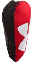 Soma sporta apģērbam Under Armour Ozsee Sackpack, sarkana/melna cena un informācija | Sporta somas un mugursomas | 220.lv