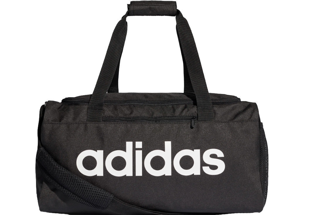 Sporta soma Adidas Linear Core Duffel Small DT4826, melna cena un informācija | Sporta somas un mugursomas | 220.lv