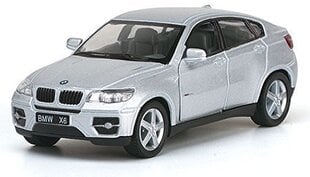 Automodelis Kinsmart BMW X6, 12 cm cena un informācija | Rotaļlietas zēniem | 220.lv