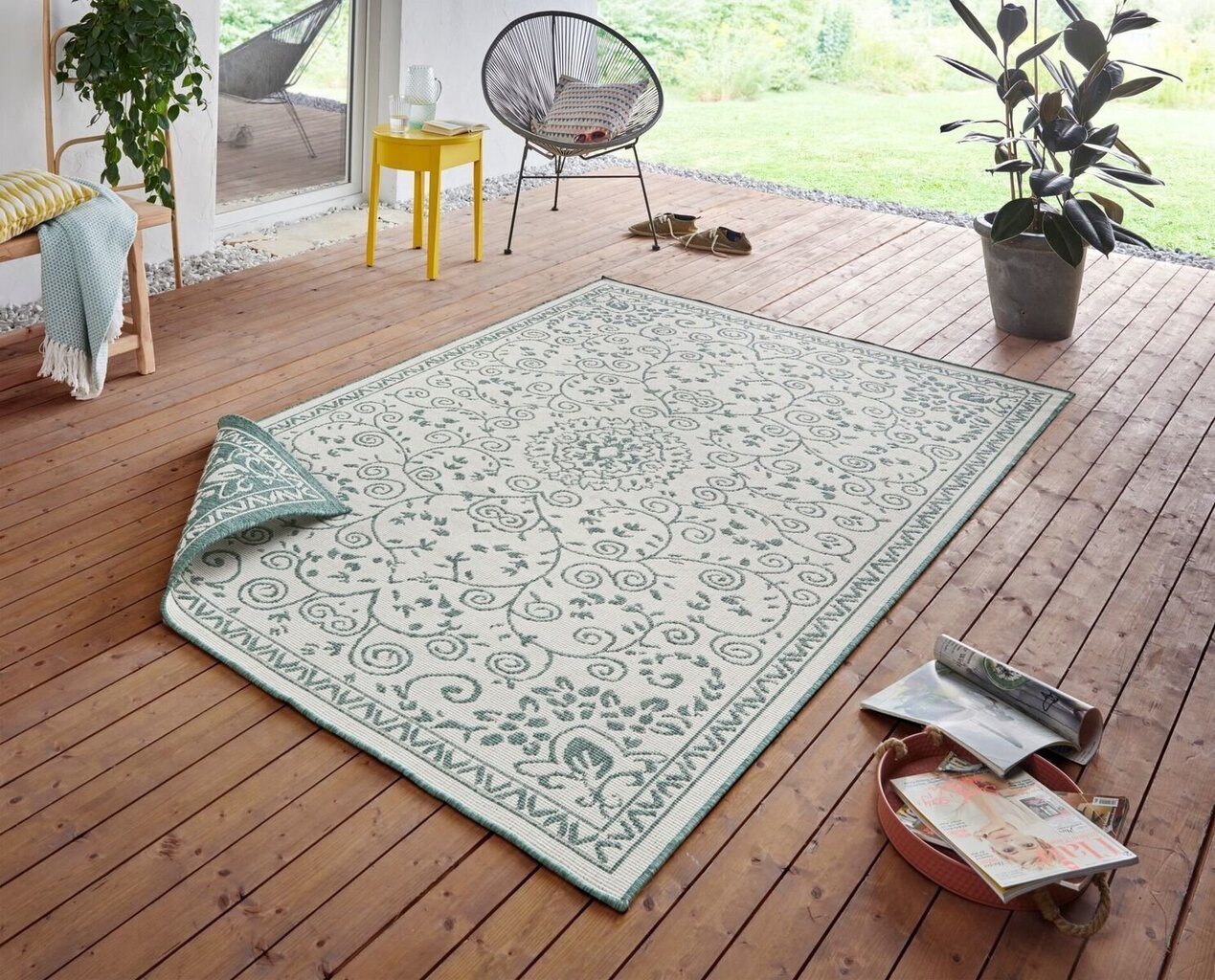 Northrugs divpusējs āra paklājs Twin Supreme Leyte 80x150 cm cena un informācija | Paklāji | 220.lv