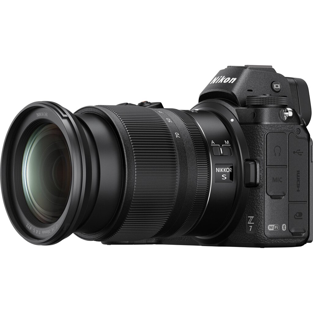 Nikon Z7 + 24-70mm f4 Kit цена и информация | Digitālās fotokameras | 220.lv