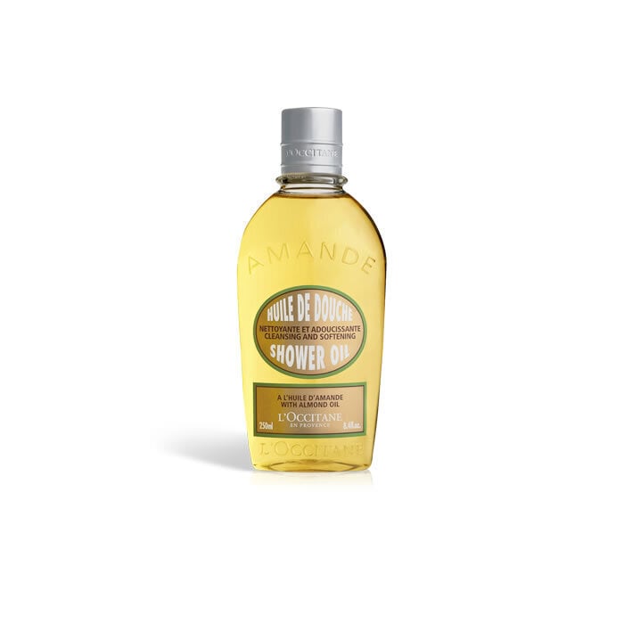 Dušas eļļa L'occitane Amande, 250ml цена и информация | Dušas želejas, eļļas | 220.lv